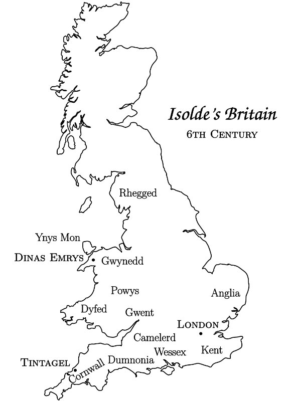 map of 6th-century Britain
